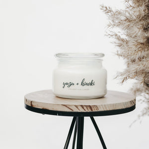 Flat Top Apothecary Candle