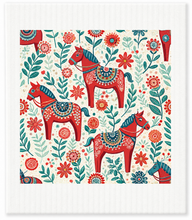 Swedish Dishcloth, Animal Prints