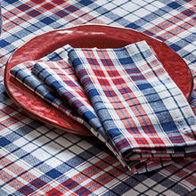Arlo Plaid Napkin Set/4 Multi Cotton