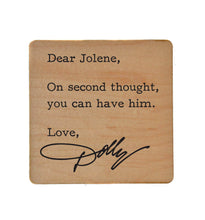 Dear Jolene - Funny Coasters