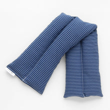 Unscented Rice Neck and Body Wrap ⋆ Blue Pinstripes