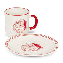 Vintage Style Santa Mug
