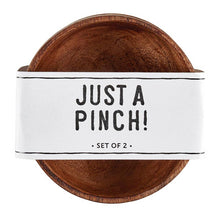 Mini Acacia Pinch Pots - Set of 2