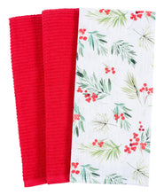 KAF Home Holiday Kitchen Tea Towels - Set of 3  (4 Options)