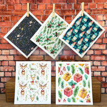 Holly Berry Swedish Dishcloths