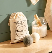 Set of 6 Organic Wool Dryer Balls