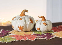 Large Falling Leaves Pumpkin