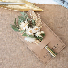 Ivory Strawflower Delicate Mini Bouquet