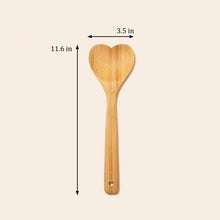 Bamboo Serving Spoon | Love Themed