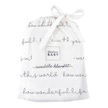 Swaddle Blanket - Wonderful Life