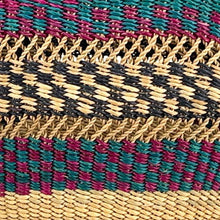 African Bolga Baskets: Open Weave Mini Tote