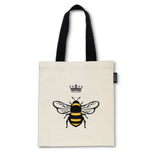 Bee with Crown Tote Bag-15x16"L