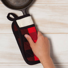 Red Buffalo Check Potholder