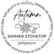 Autumn Simmering Stove Top Potpourri ⋆ Single Use