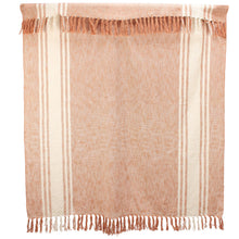 Striped Rust Throw