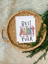 Best Aunt Ever Greeting Card, 5" x 7"
