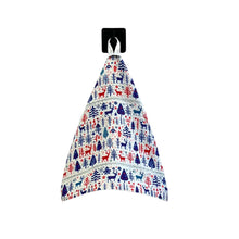 Nordic Christmas  Waffle Washcloth