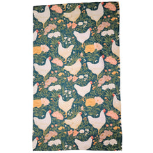 Free Range Chickens Farmhouse WaffleTowel