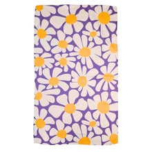 Spring Daisies Brocade Waffle Tea Towels