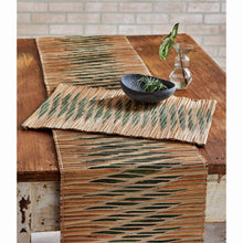 Bali Runner Green Multi Water Hyancinth