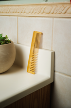 Bamboo Dual Pocket Comb