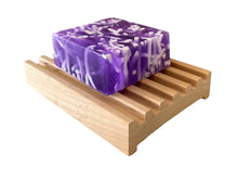 4" Alder Battlement Soap Dish/ Red Alder