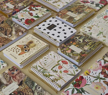 A6 ArtPlanner Spiral Weekly Diary - Black and White Hearts