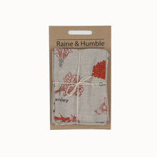 Tea Towel Set/ Herbs Cinnamon