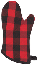 Buffalo Check Red Oven Mitt