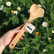 Bamboo Serving Spoon | Love Themed