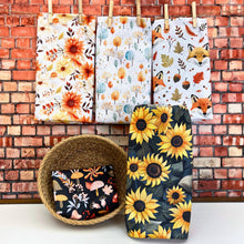 Autumn Fox Tea Towel + Hanging Loop