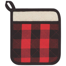 Red Buffalo Check Potholder