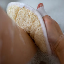 Natural Loofah Pad (M) Sponge -for Bath ,Shower ,Spa, Medium