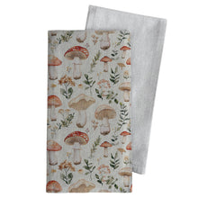 Mushroom Pattern Tea Towel