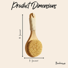 Bamboo Mini Dry Brush