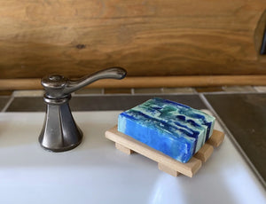 Slated Style Soap Dish
