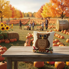 Fall Owl Hook Pillow