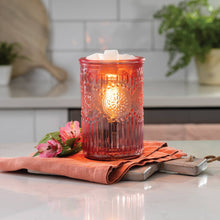 Vintage Pink Parisian Glass Fragrance Warmer