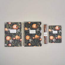 Vegan Leather Notebook - Oranges & Blossoms