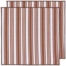 Chestnut Brown Recycled Microfibre Dishcloths Set of 2