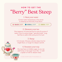 Blueberry Custard Creme Herbal Tea