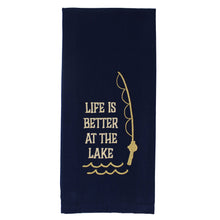 Life Better on Lake Towel