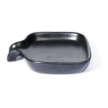 Black Drip Ceramic Soap Dish