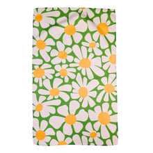 Spring Daisies Brocade Waffle Tea Towels