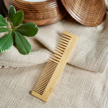 Bamboo Dual Pocket Comb