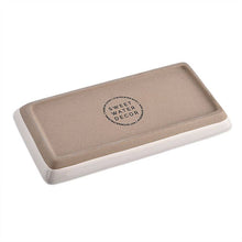 Cream Stoneware Tray - Home Decor & Gifts