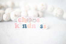 Pastel Choose Kindness, Smiling Flower  3"x3" Magnet