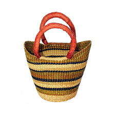 African Bolga Mini Tote Baskets