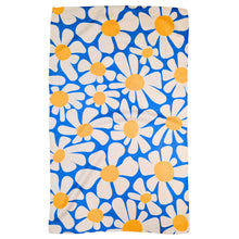 Spring Daisies Brocade Waffle Tea Towels