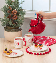 Vintage Style Santa Small Plate